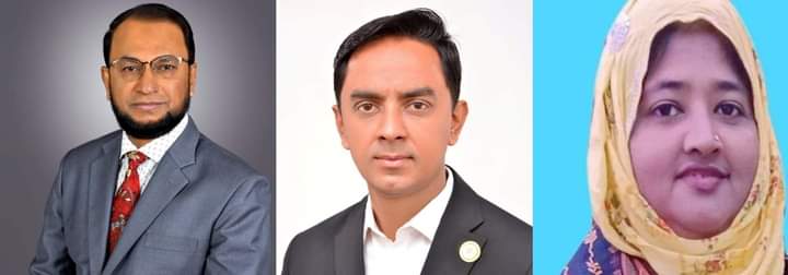রায়পুর উপজেলা পরিষদের চেয়ারম্যান মামুন, ভাইস চেয়ারম্যান মারুফ ও হাসিনা নির্বাচিত