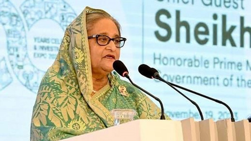 বাংলাদেশে আরো বিদেশি বিনিয়োগ চেয়েছেন প্রধানমন্ত্রী