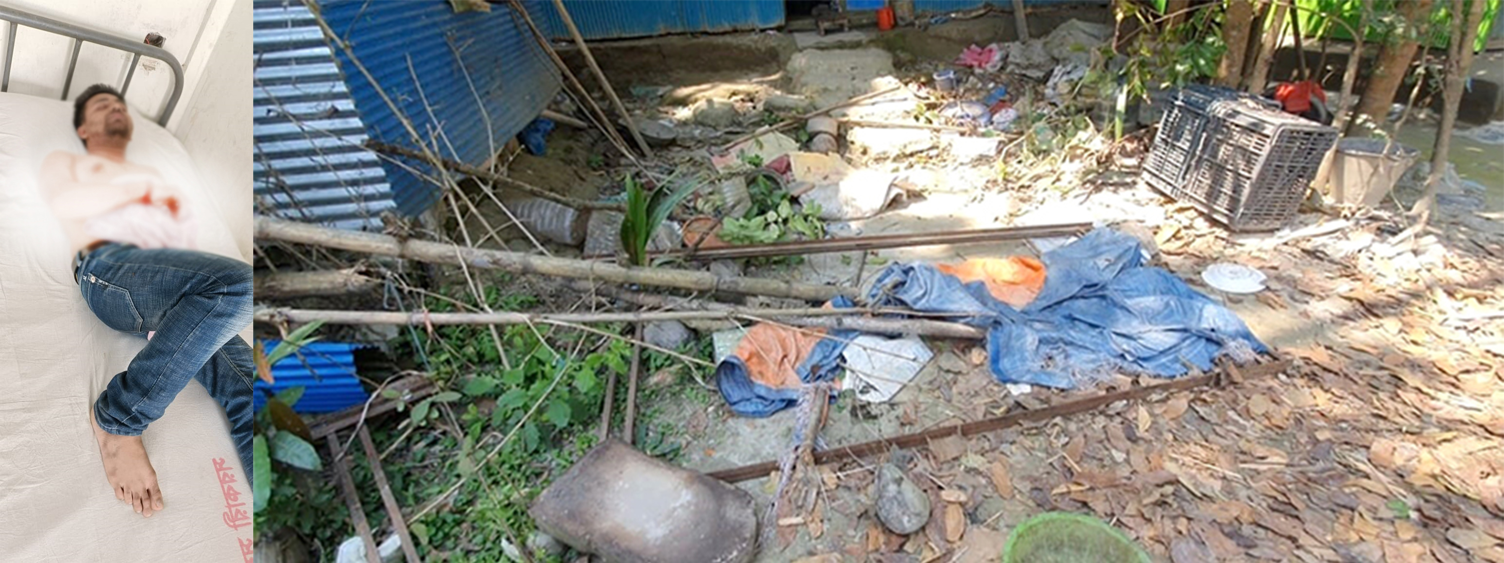 নোয়াখালীতে সাংবাদিকের উপর সন্ত্রাসী হামলা