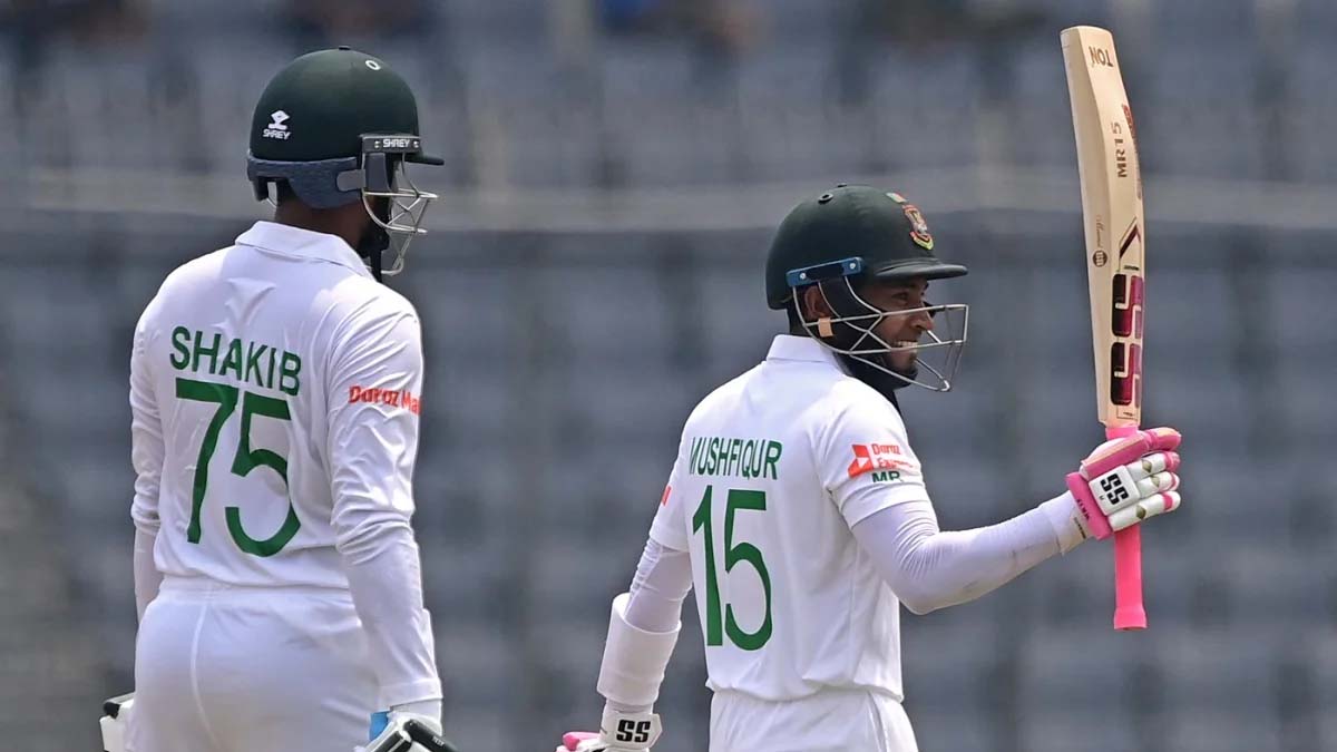 বড় লিড নিয়ে থামল বাংলাদেশ