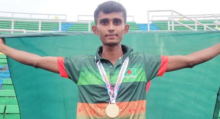 মালয়েশিয়ায় স্বর্ণ জিতে কীর্তি গড়লেন বাংলাদেশের দৌড়বিদ আল আমিন