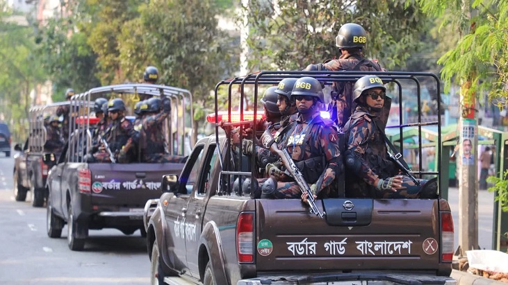 ঢাকা, চট্টগ্রাম, বগুড়া ও রাজশাহীতে বিজিবি মোতায়েন