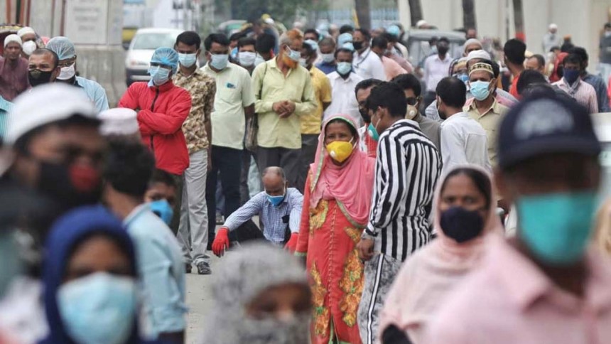 করোনায় শনাক্ত ৩২,একজনের মৃত্যু,