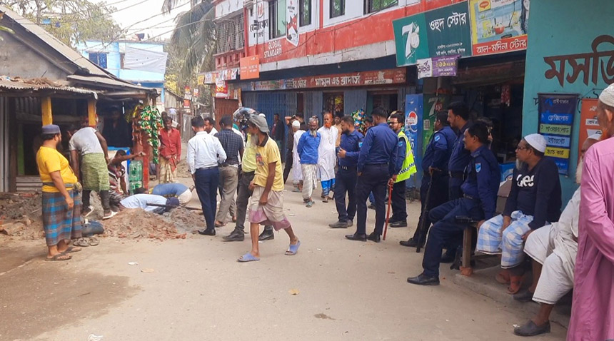 ৯ কিলোমিটার অবৈধ গ্যাসলাইন বিচ্ছিন্ন