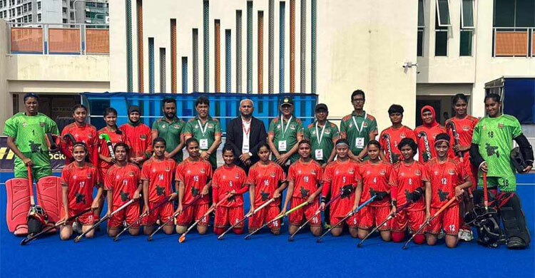 শেষ ম্যাচে সিঙ্গাপুরকে ৭-১ গোলে উড়িয়ে দিলো বাংলাদেশের মেয়েরা