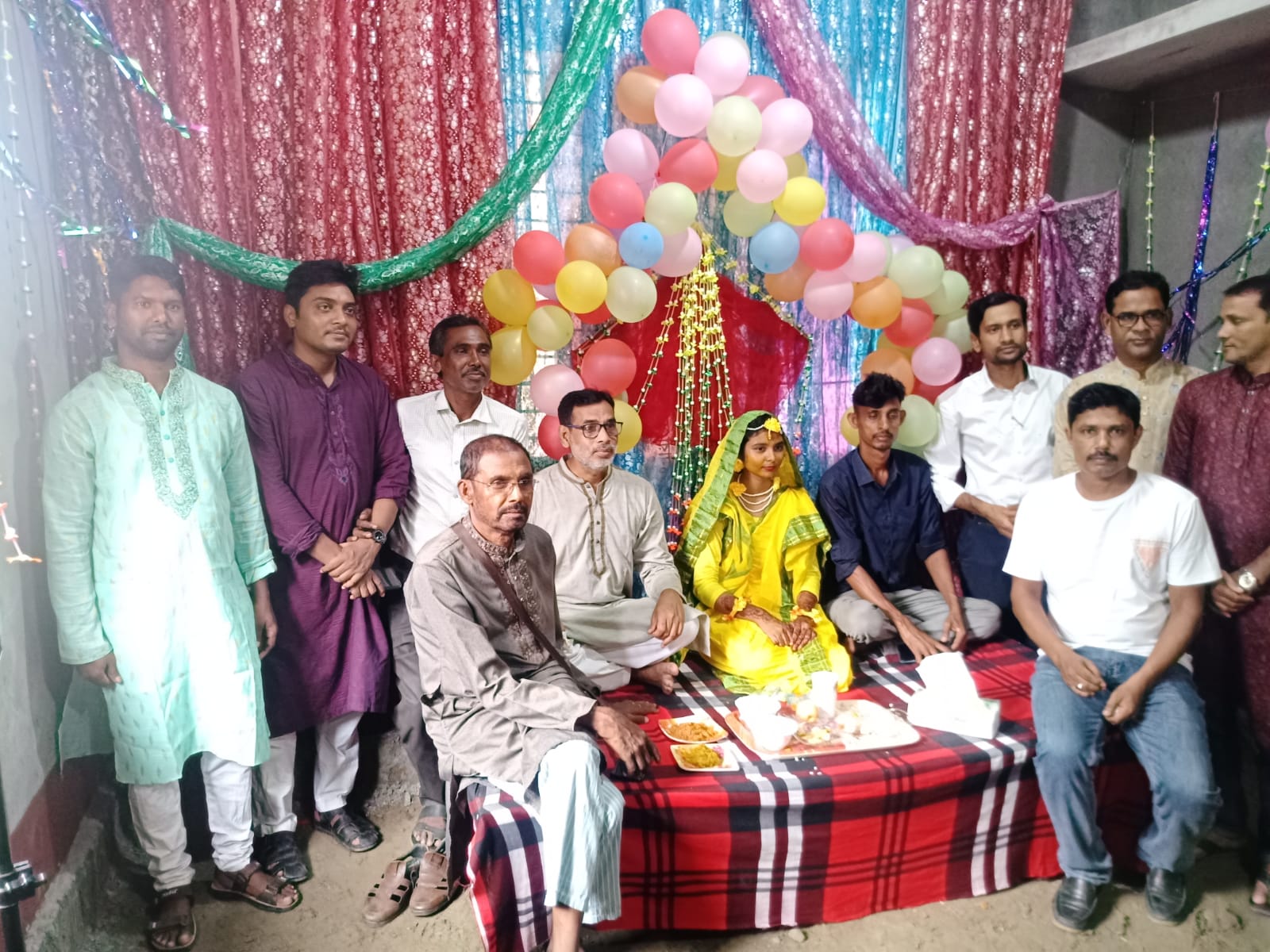 পাটগ্রামে নগদ মোহরানা পরিশোধ করে যৌতুকবিহীন বিয়ে!