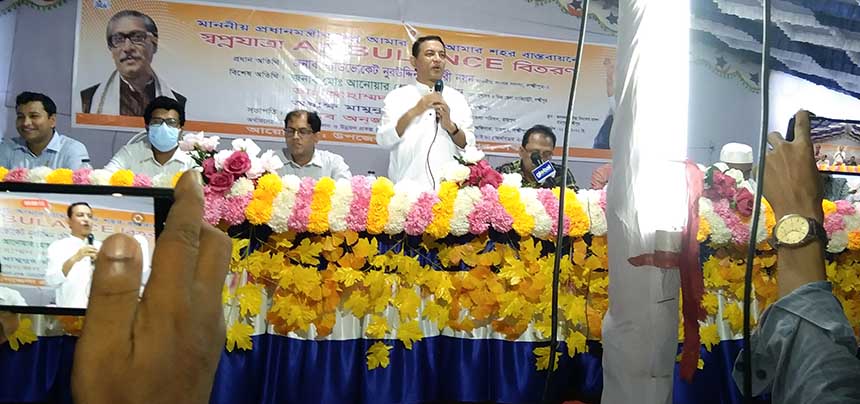 রায়পুরে স্বপ্নযাত্রা এম্বুলেন্স’র যাত্রা শুরু
