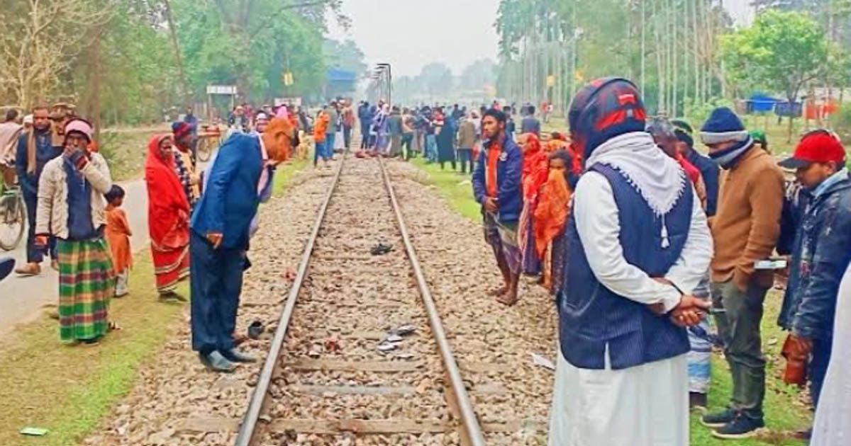 সরিষাবাড়ীতে ট্রেনের নিচে ঝাপ দিয়ে প্রাণ দিলেন এলজিইডি কর্মচারী
