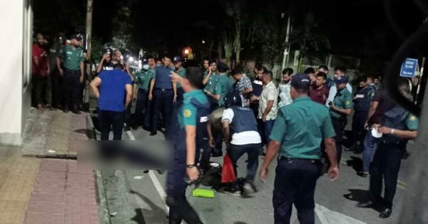 গুলশানে পুলিশের গুলিতে পুলিশ নিহত