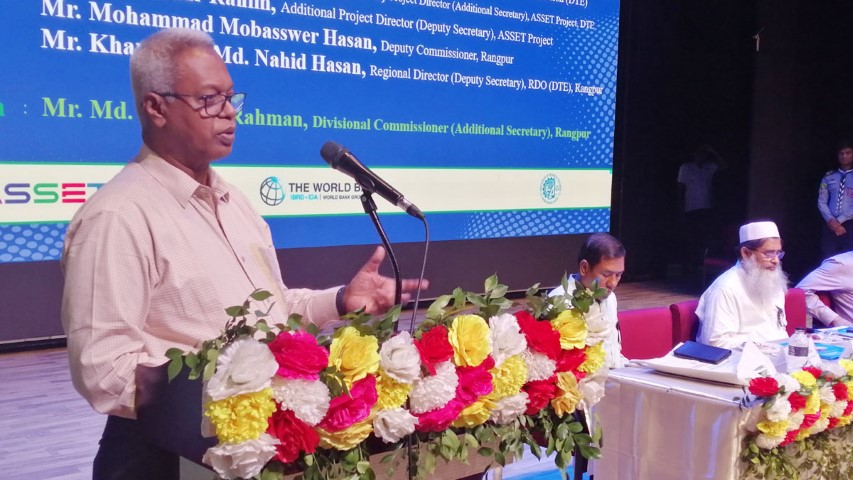 ‘সরকার অ্যাসেট প্রকল্পের মাধ্যমে বেকারত্ব হ্রাস করে অর্থনৈতিক উন্নয়নকে ত্বরান্বিত করছে’