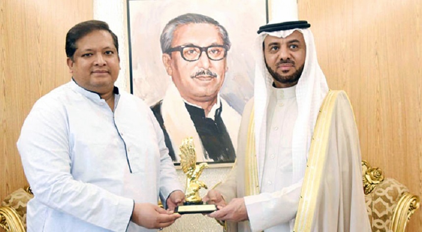 যুব ও ক্রীড়ার উন্নয়নে বাংলাদেশের সঙ্গে কাজ করবে সৌদি সরকার
